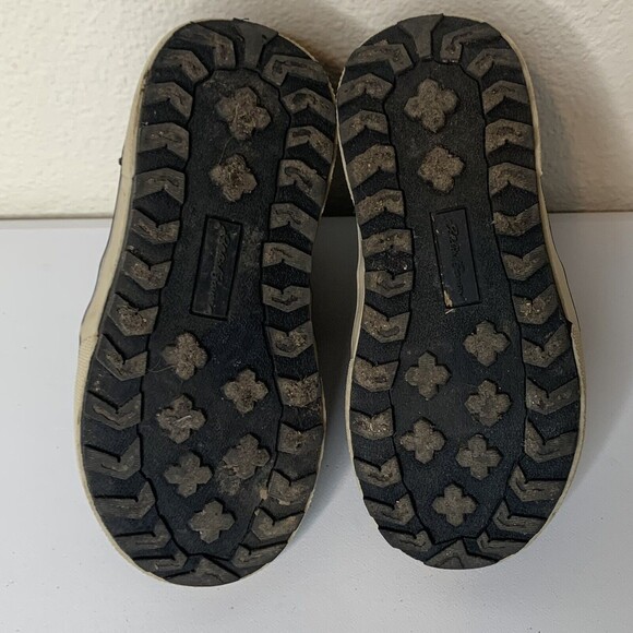 Eddie Bauer Lace Up Boots Size Zipper Seneca Brown Size 9M Kids - Picture 6 of 8